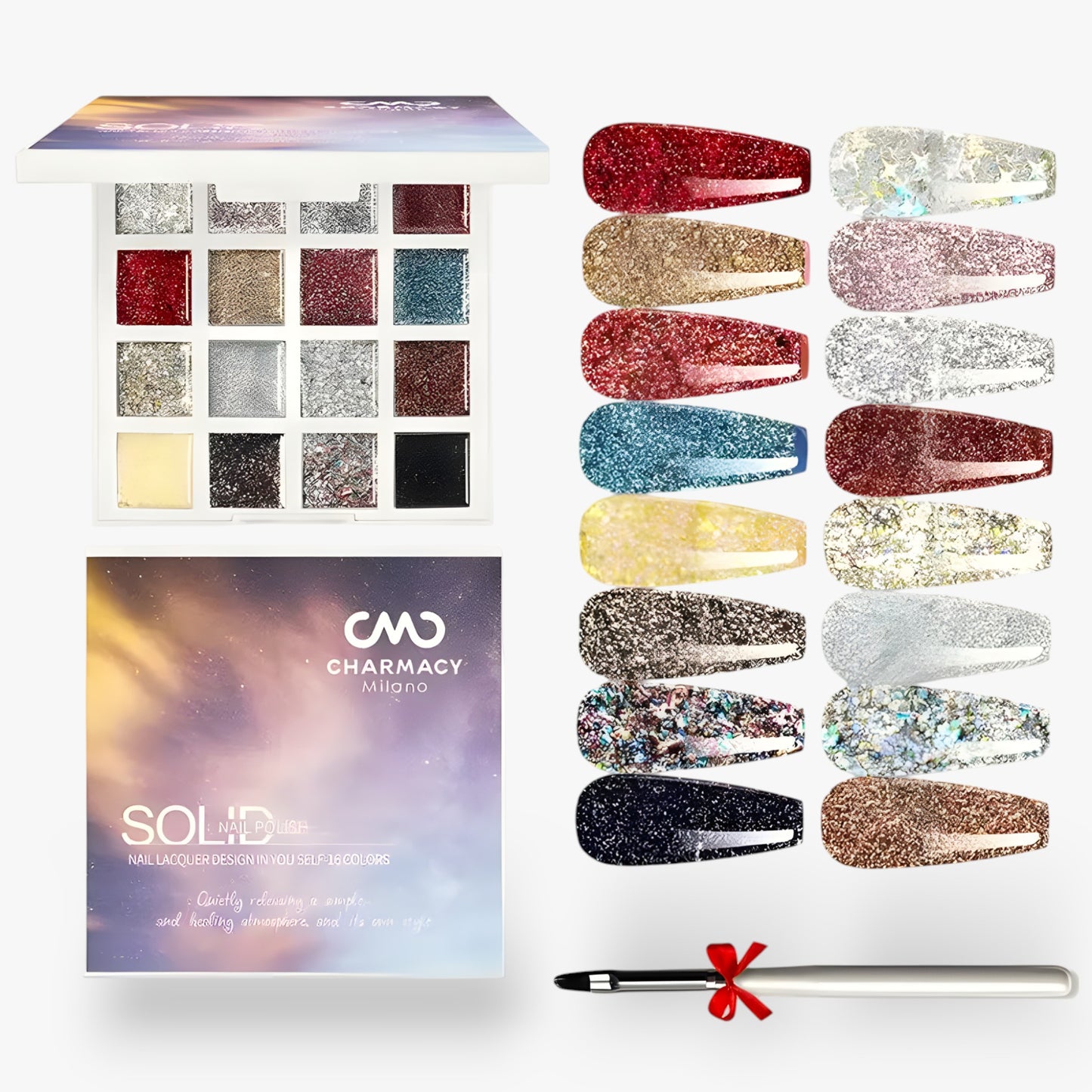 Nail Art Solid Pigment Palette