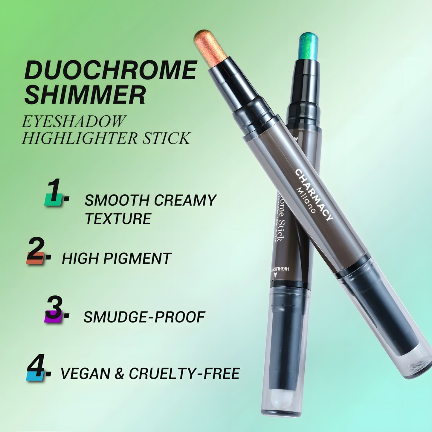 Dual Head Chrome Eyeshadow Stick