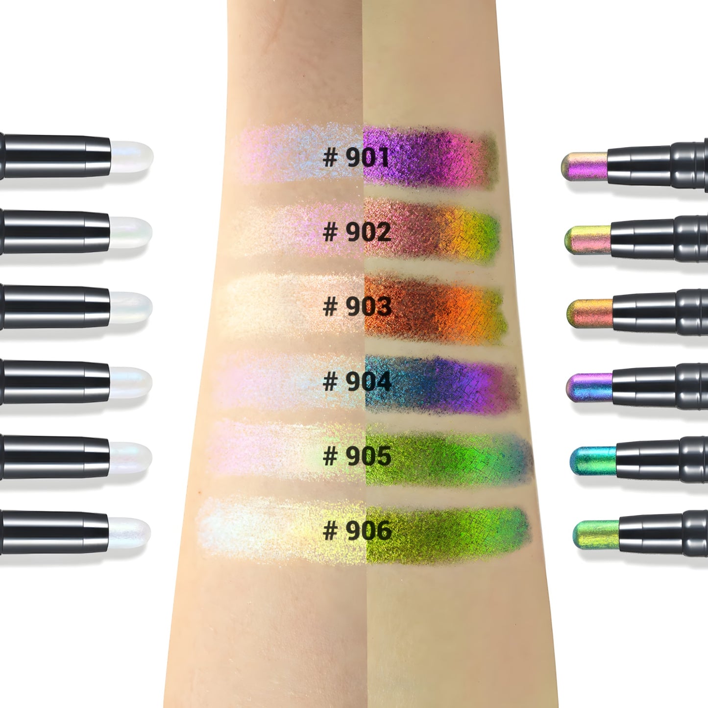 Dual Head Chrome Eyeshadow Stick