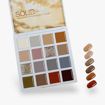 Nail Art Solid Pigment Palette